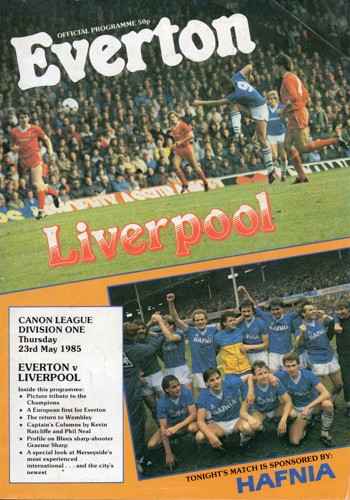 Match programme